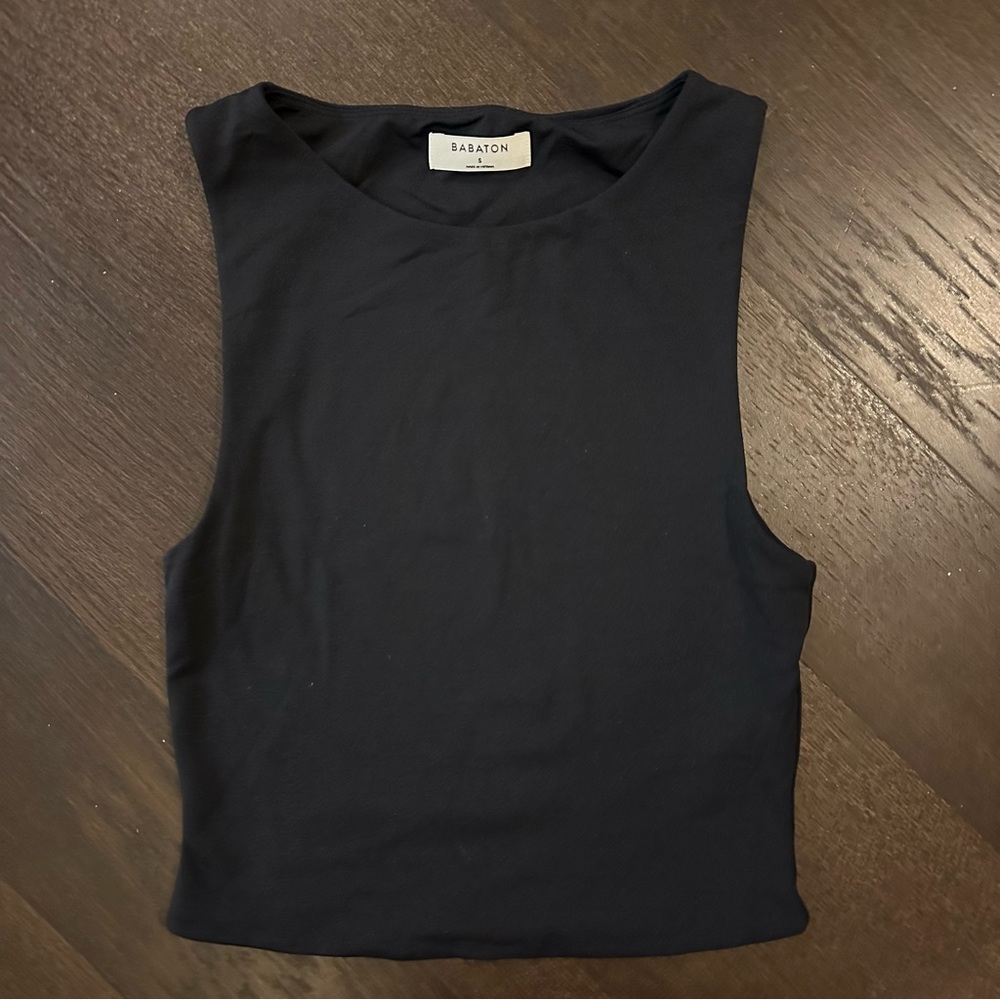 Babaton Black Sleeveless Top